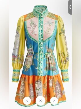 *Commense Short Printed Mini Dress